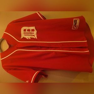 Detroit Tigers Jersey, Red